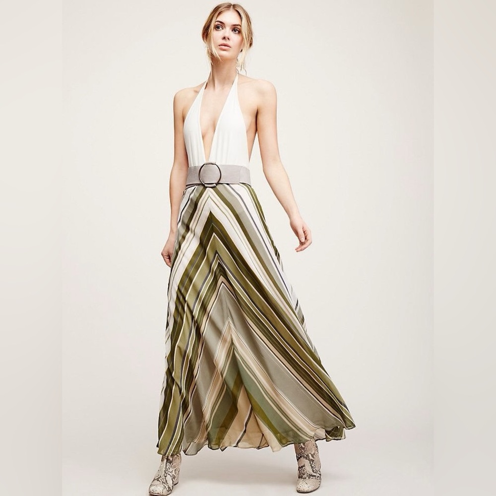 Free People Dance in a Street Maxi